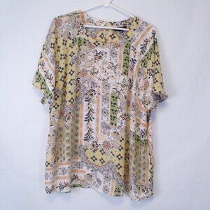 Sara Michelle Floral Top